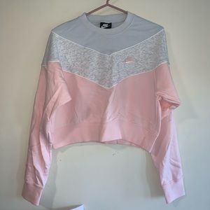 Nike cropped sweater